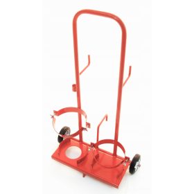 Stojalo za kisik in propan z nosilci na kolesih