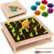 Optimized name: Lesna igra spomina Memory Farm Montessori Puzzle za otroke Memory Moulds