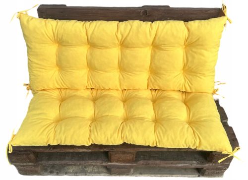BLAZINE BLAZINE euro vrtna garnitura iz palet SET 120 CM Rumena