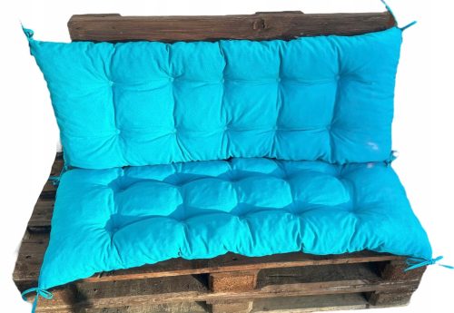 GARDEN BLISS euro outdoor furniture set made from pallets SET 120 CM Azure
