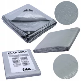   Mocna Wzmacniana Plandeka Okryciowa 10x12 m - Idealna dla Domu i Ogrodu
