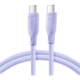 Joyroom Visokozmogljiv USB-C kabel 1m vijoličen