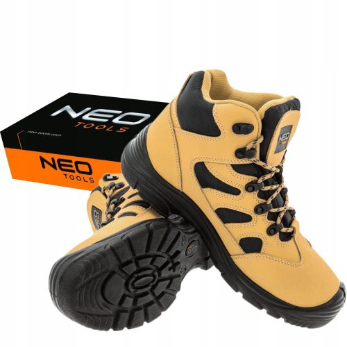 Delovni čevlji NEO TOOLS S3 SRC, brez kovinskih delov, velikost 44