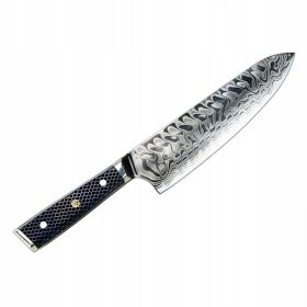 KitaKaze Slovenijski Damask Japonski Kuhinjski Nož 21 cm