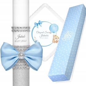   Elegantni komplet za krst v glamuroznem slogu za deklico ali dečka