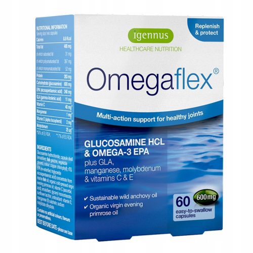 Omegaflex: Visokokakovostni dodatek za podporo zdravih sklepov z EPA in GLA