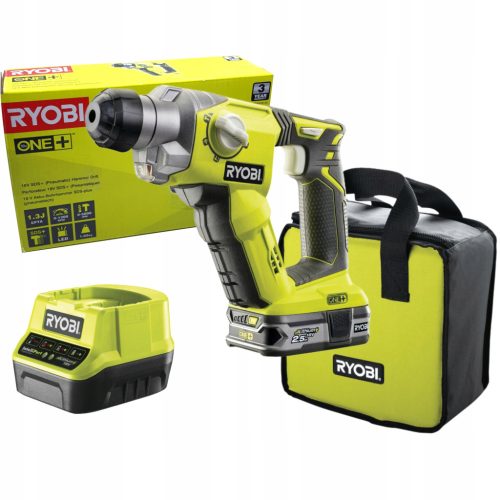 Ryobi Visoko zmogljivo brezžično vrtalno kladivo SDS Plus 18V 2,5Ah