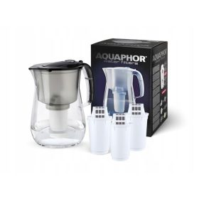    Aquaphor filter vrč Aquaphor Provence vrč + 3 vložki A5, črna 4,2 l črna