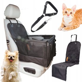   Wobell udobna pasja nosilka v črni barvi L/XL 50 cm x 46 cm 56 cm