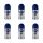 NIVEA MEN Silver Protect 6x50ml Roll-On Antiperspirant