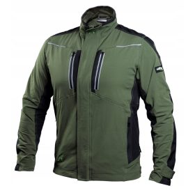 Delovna jakna Professional Stretch Line STALCO olivno zelena