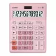 Kalkulator za pisarno Casio GR-12C-PK v roza barvi