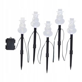 LED BAŠE NA KIŠTAH DEKORACIJA ZA BALKON VRTNE BATERIJE