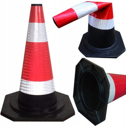 PACHOŁEK DROGOWY OSTRZEGAWCZY ODBLASKOWY 40CM