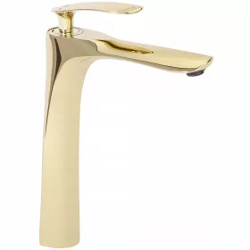   Samostoječa armatura za umivalnik Orbit Gold Visoka | Baterija umywalkowa ORBIT Gold Wysoka