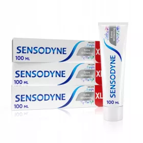 Sensitive Bela Pasta za Zobe z Dodatnim Beljenjem 100 ml x3