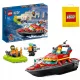 LEGO Mesto 60373 Gasilski Čoln
