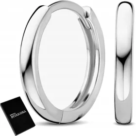    SREBRNI OBROČASTI UHANI, RODIJENO ANGLEŠKO 925 SREBRO ZA ŽENSKE