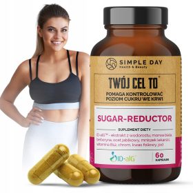    Sugar Reductor - Nadzor nad krvnim sladkorjem in pomoč pri hujšanju, 60 kapsul 