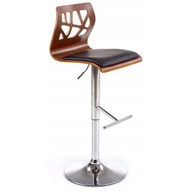 Tabure Halmar, modern črni tabure H34, les, 87 cm