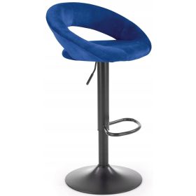   Hoker Halmar, mornarsko modri žamet, črno - eleganten dodatek za vaš prostor