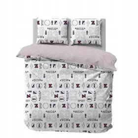   Komplet posteljnine Nautica Home Discovery Geometrični Dizajn 100% bombaž 160x200 +2x70x80 3 kosi