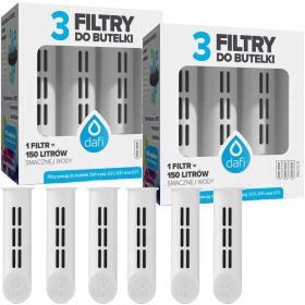    Filterski vložek za steklenico Dafi Filter za steklenico DAFI, 6 kom.