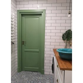   Kakovostna notranja lesena vrata iz hrastovega lesa, model RETRO 1A, s širino 80 cm. Vrata so izdelana iz dvojno lepljenega lesa hrasta in zagotavljajo odlično izolacijo in trajnost. V sklopu dobave j