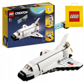   LEGO Ustvarjalec 3 v 1 31134 Vesoljski Raketoplan + LEGO papirnata vrečka