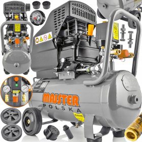   Optimized Name: Močni oljni kompresor Majster Polska 24L 8 bar za profesionalno uporabo

Optimized Description: 
Močni oljni batni zračni kompresor Majster Polska je idealen za najbolj zahtevne uporab