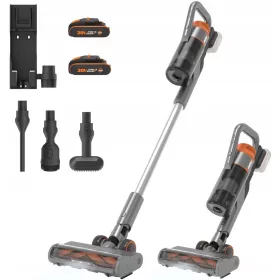   WORX WX038 brezžični pometalec 2x2Ah brez krtačk 25 kPA 56 min LED