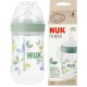 Steklenička NUK Nature Sense 741757 bela 260ml 6-18m