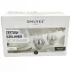 SMUKEE Set dveh kozarcev GLAMOUR 2 x 560 ml srebro 794