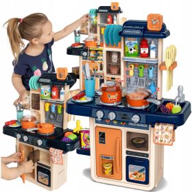 INTERAKTIVNA OTROŠKA KUHINJA Z VELIKIM SETOM AKSESORJEV
