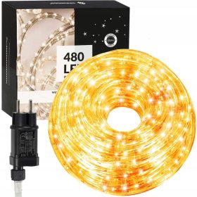   Springos 301 LED svetlobna cev - Toplo bela zunanja dekoracija s 480 lučkami