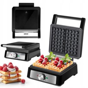 Gofrownica MPM MGO-41/C 1600W Black