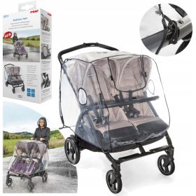 Dežna prevleka za dvojni voziček Reer