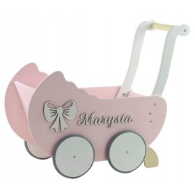 eKids Bella Leseni voziček za punčke