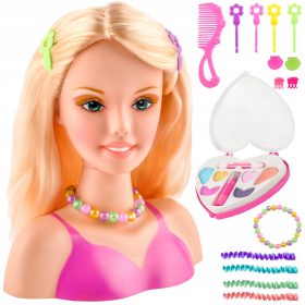   Kruzzel Beauty stilska glava z dodatki 16 kos. + Nalepke Classic 4F 1 kos.