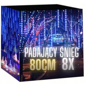 SK-Led Girlanda 80 cm LED Meteorit Modre Svetilke