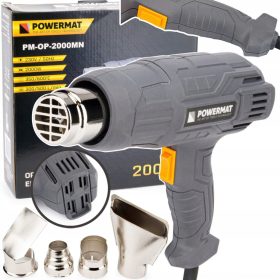 Powermat 2000 W 230 V 600 °C Električna Toplotna Pištola