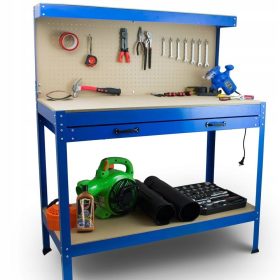 Vrhunska delovna miza z orodjem za delavnice in garaže
