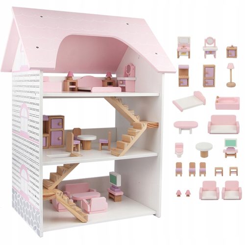 Hiša za punčke Al Ostoura Toys 66 cm