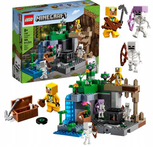 LEGO MINECRAFT ŠKRATEK JAREK SKELETONS ZOMBIE KOCKE