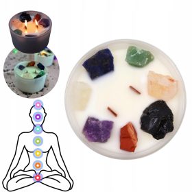   Lučka z dragimi kamni - Eterična mešanica dekorativna sojina sveča