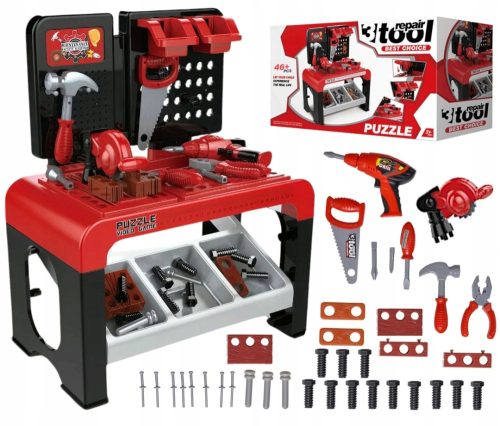 WORKSHOP DIY KOMPLET ORODJA Z ŽAGO IN IZVIJAČEM