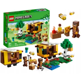   LEGO Minecraft Čebelji Ulič + Zombi Set za Otroke 254 Elementov