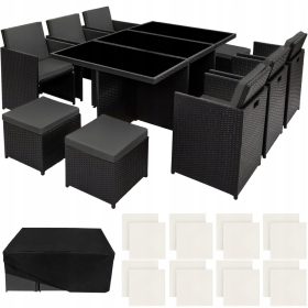 Vrtna garnitura iz tehnoratana TecTake New York