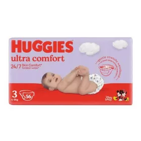 HUGGIES Ultra Comfort Mega Pack plenice št.3 (4-9kg)