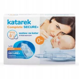   Optimized name: Katarek Komplet Secure+ za odstranjevanje sluzi

Optimized description: Katarek Komplet Secure+ je popoln set za odstranjevanje sluzi, ki vključuje aspirator za sluz, povezan s sesalni
